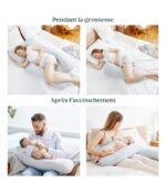 Coussin D'allaitement De Grossesse Grand Format Blove Xxl8