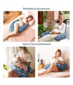 coussin de grossesse avec housse de rechange